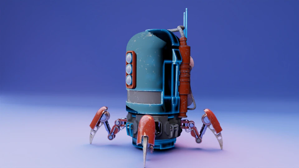 Spiderbot, original view 3